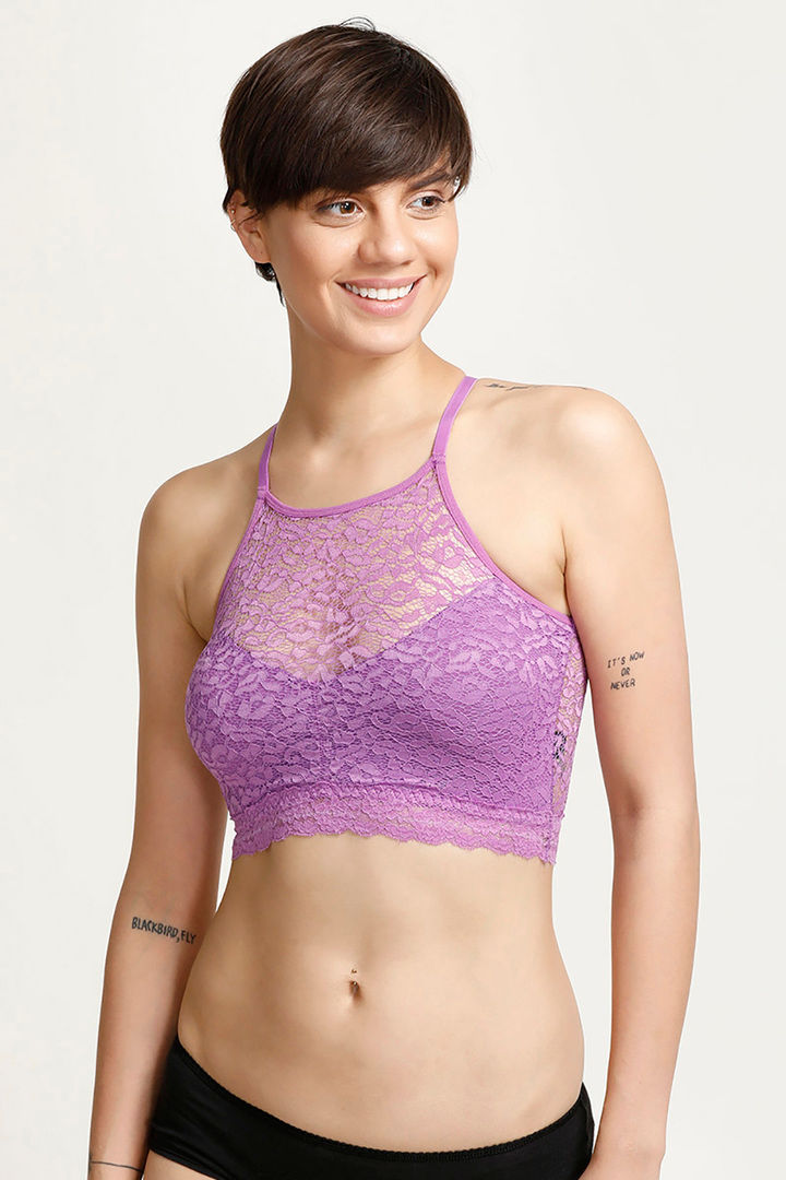 Zivame Made To Layer Double Layered Non Wired Full Coverage Bralette