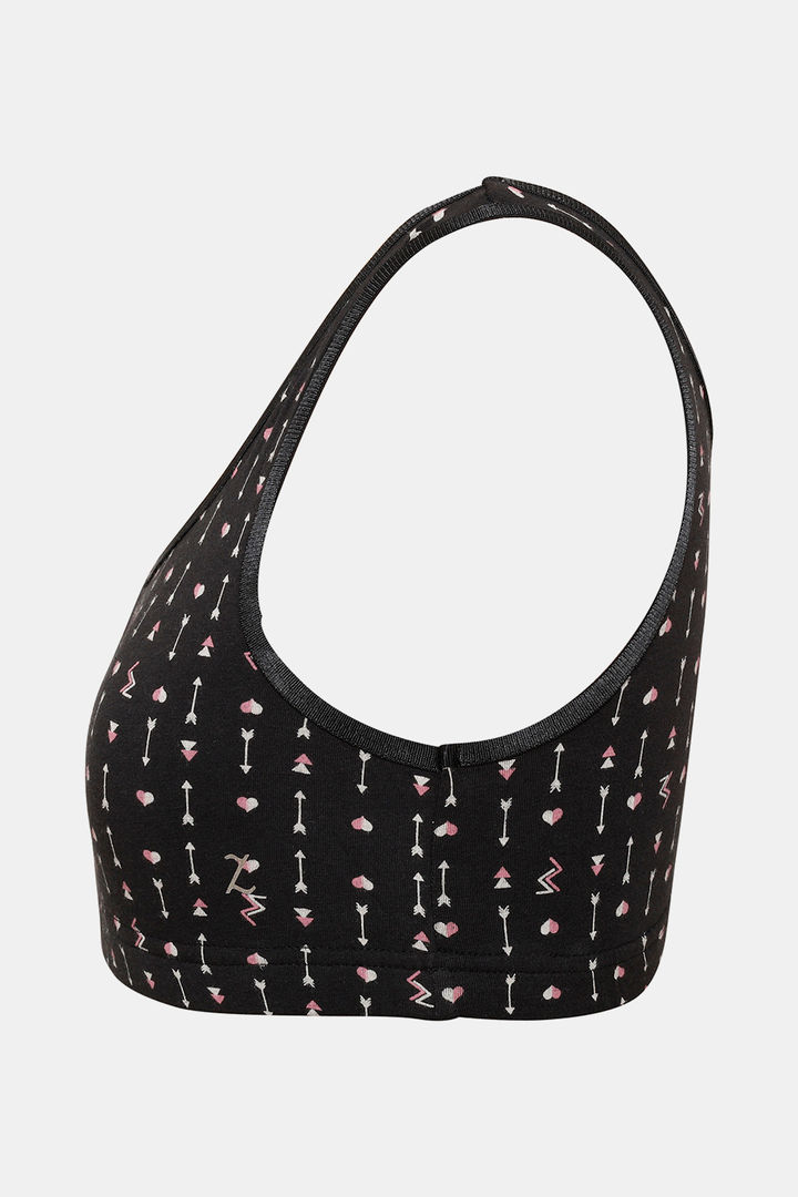 Zalza Teens Organic Cotton Wirefree Full Coverage Bralette