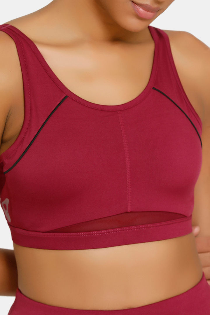 Zelocity Back Open Sports Bra