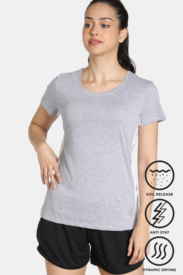 Zelocity Color Block Easy Movement T Shirt