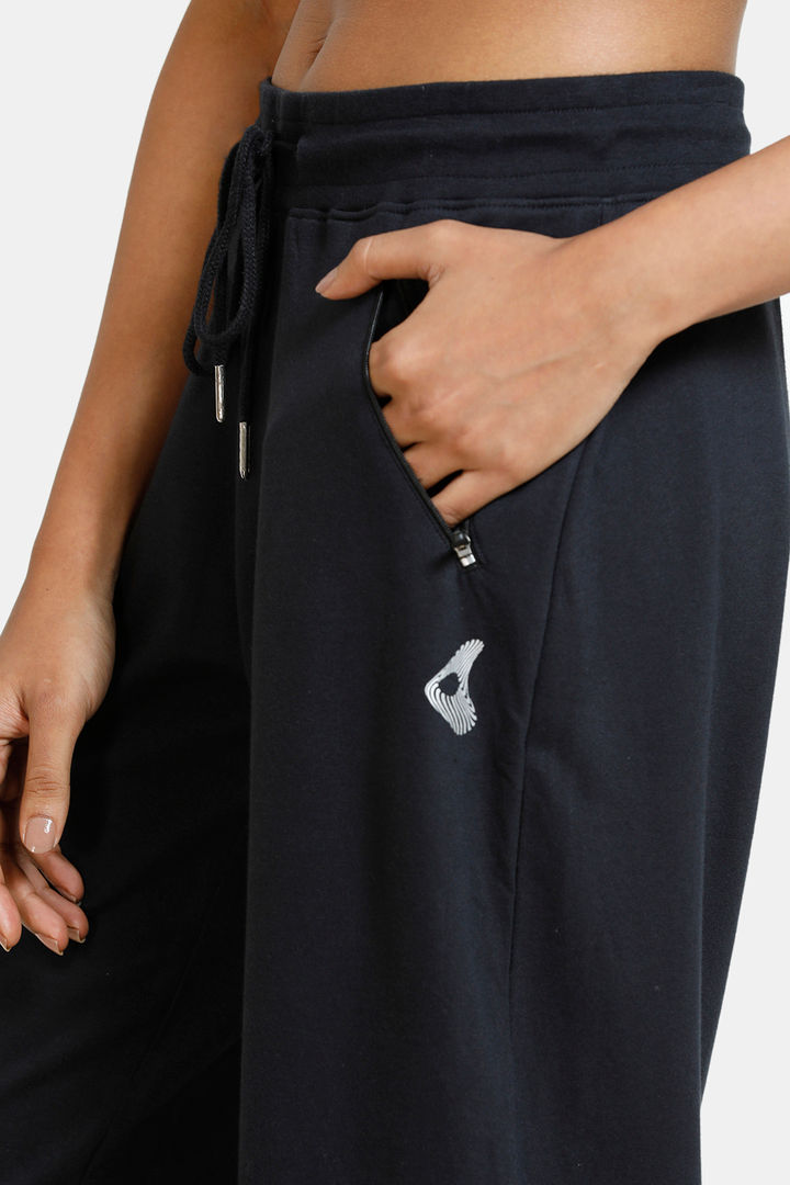 Zelocity Regular Fit Cotton Feel Track Pants