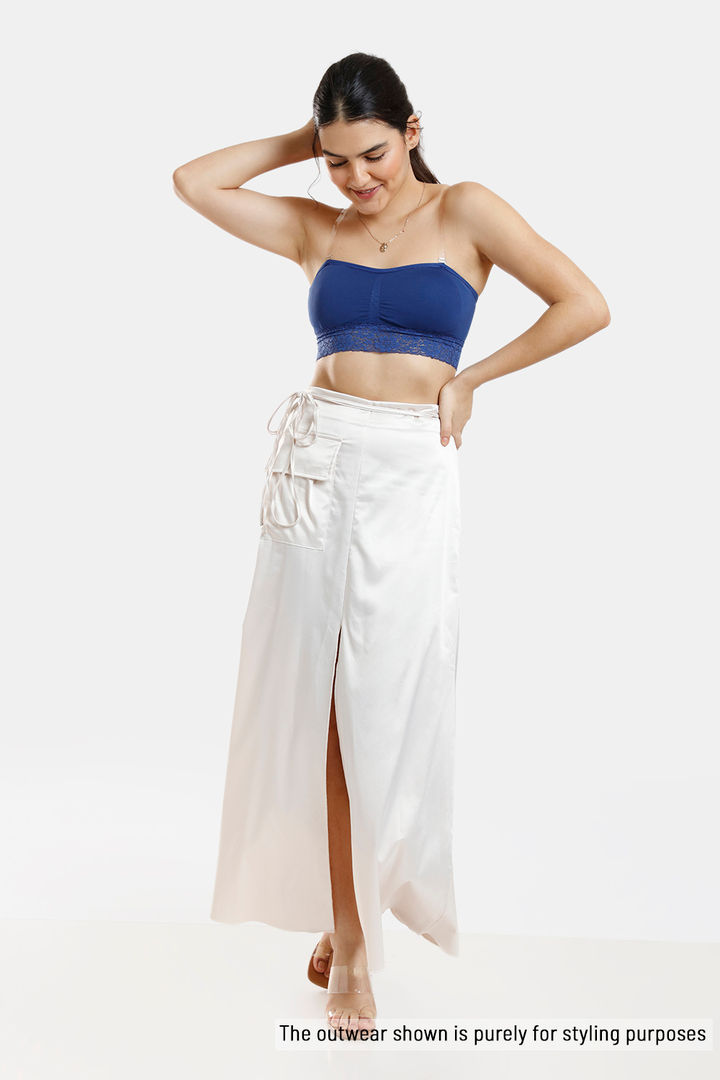 Zivame Double Layered Non Wired 3 4th Coverage Bandeau Bra