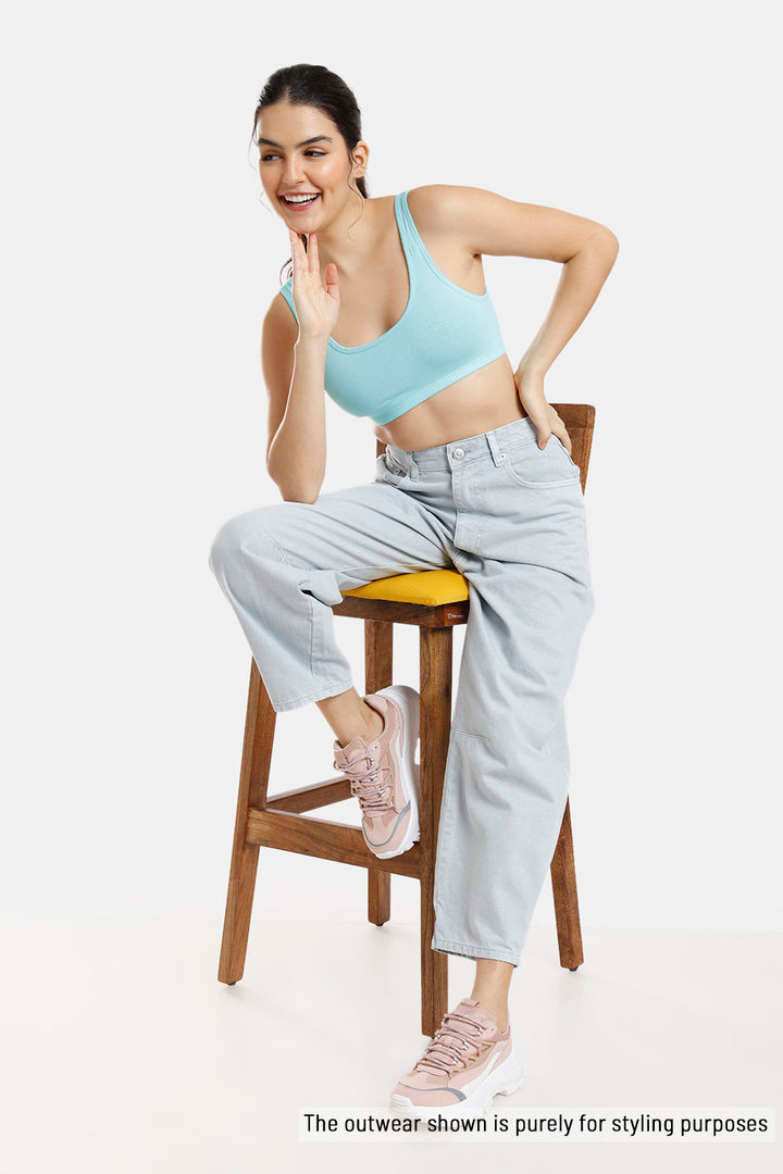 Zivame Double Layered Non Wired 3 4th Coverage Reversible T Shirt Bra