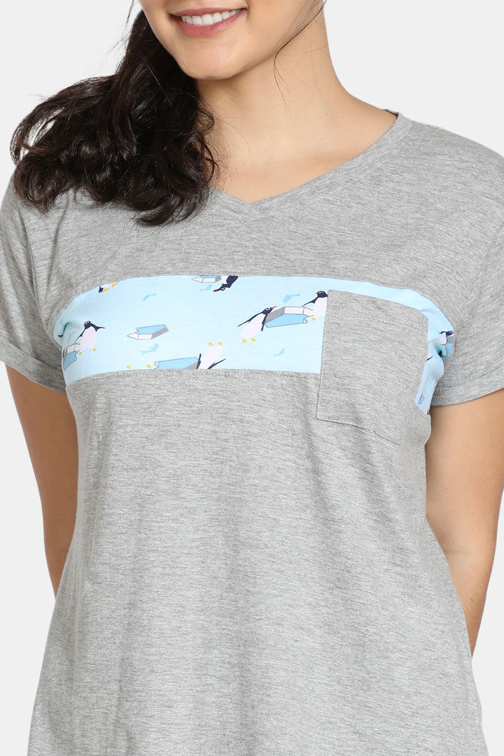 Zivame Arctic Wild Cotton Pyjama