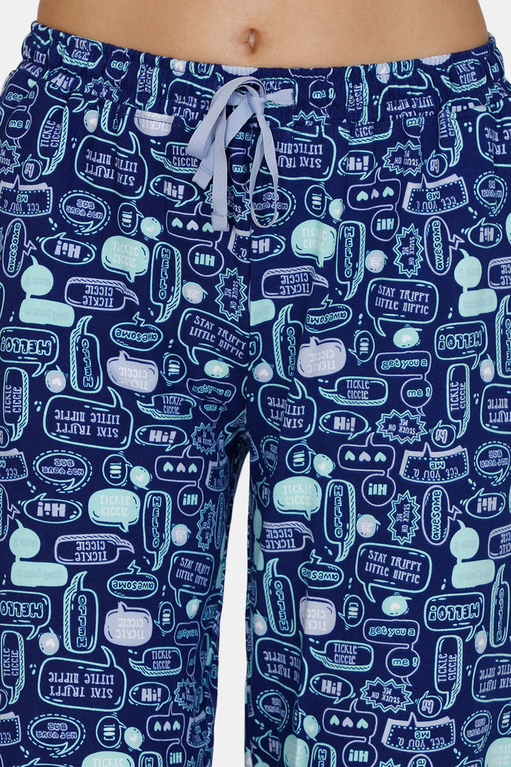 Zivame Fun Frolic Butter Soft Poly Knit Capri Set