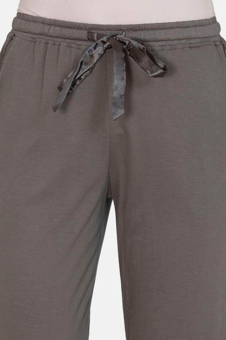 Zivame Matte Shine Viscose Jersey Sleep Pyjama