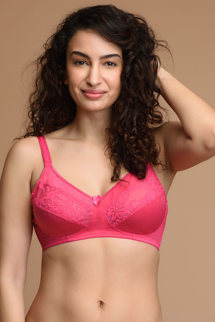 Zivame True Curv Single Layered Non Wired 3 4th Coverage Sag Lift Bra