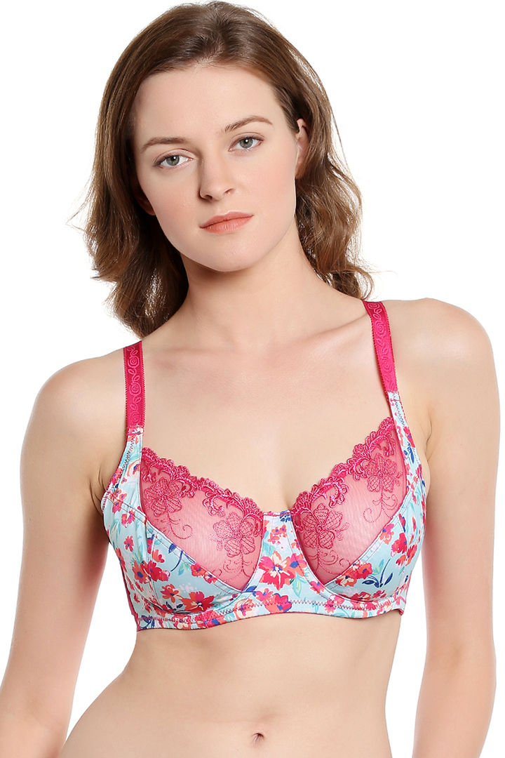 Zivame True Curv Single Layered Wired 3 4th Coverage Sag Lift Bra
