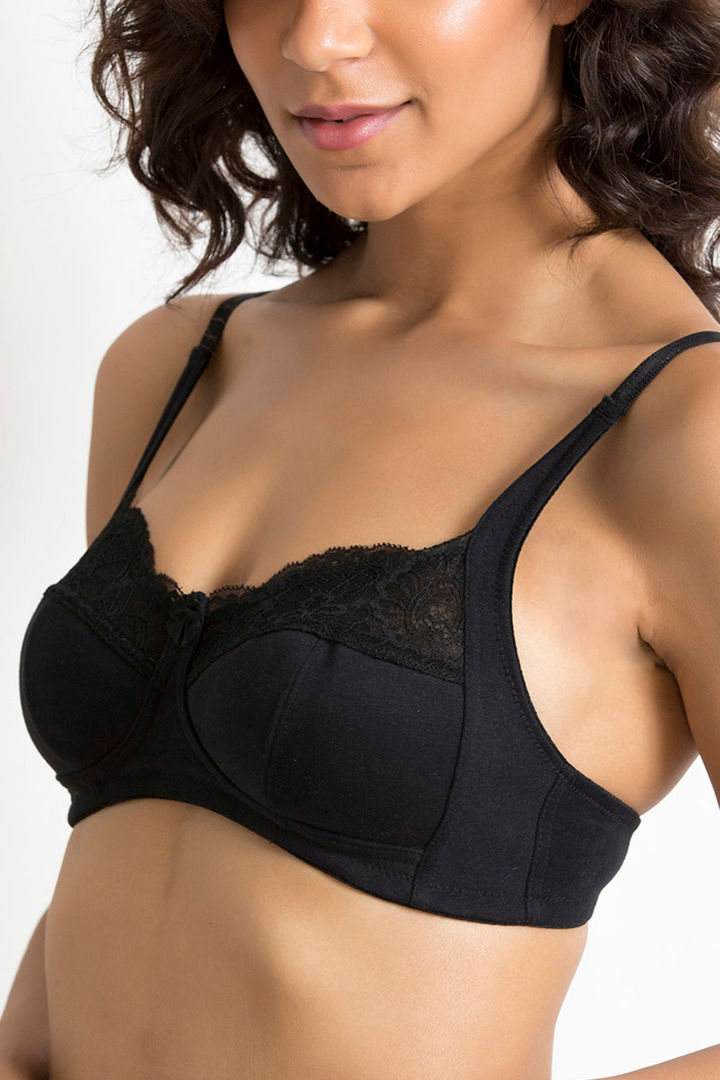 Zivame Basics Double Layered Non Wired 3 4th Coverage Bra