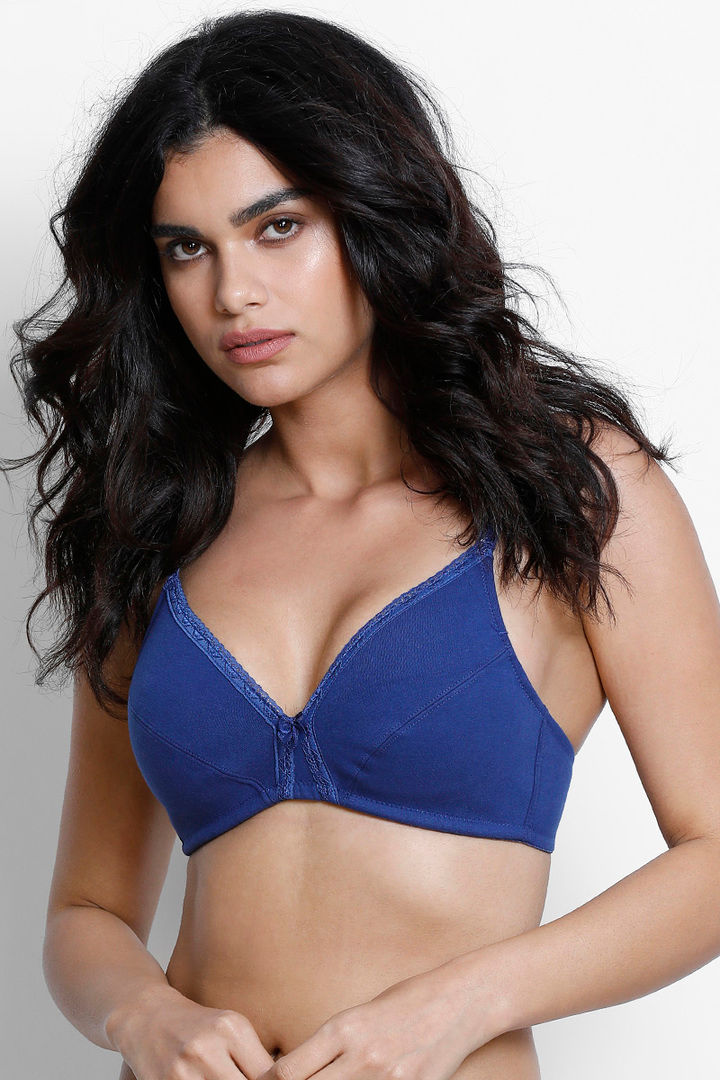 Zivame Basics Double Layered Non Wired Medium Coverage Bra