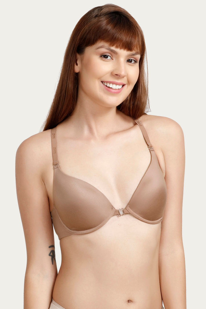 Zivame At Work Padded Wired Medium Coverage T Shirt Bra