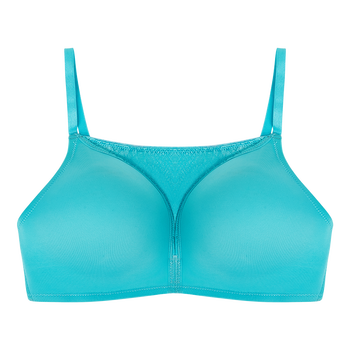 model image of Zivame Beautiful Basics Padded Non Wired Full Coverage T-Shirt Bra-Ceramic