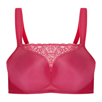 model image of Zivame Beautiful Basics Non Padded Non Wired Full Coverage Cami Bra-Purple