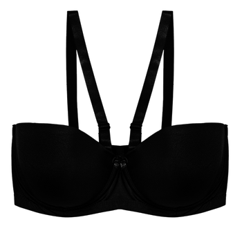 model image of Zivame Priority Padded Wired Full Coverage T-Shirt Bra-Black