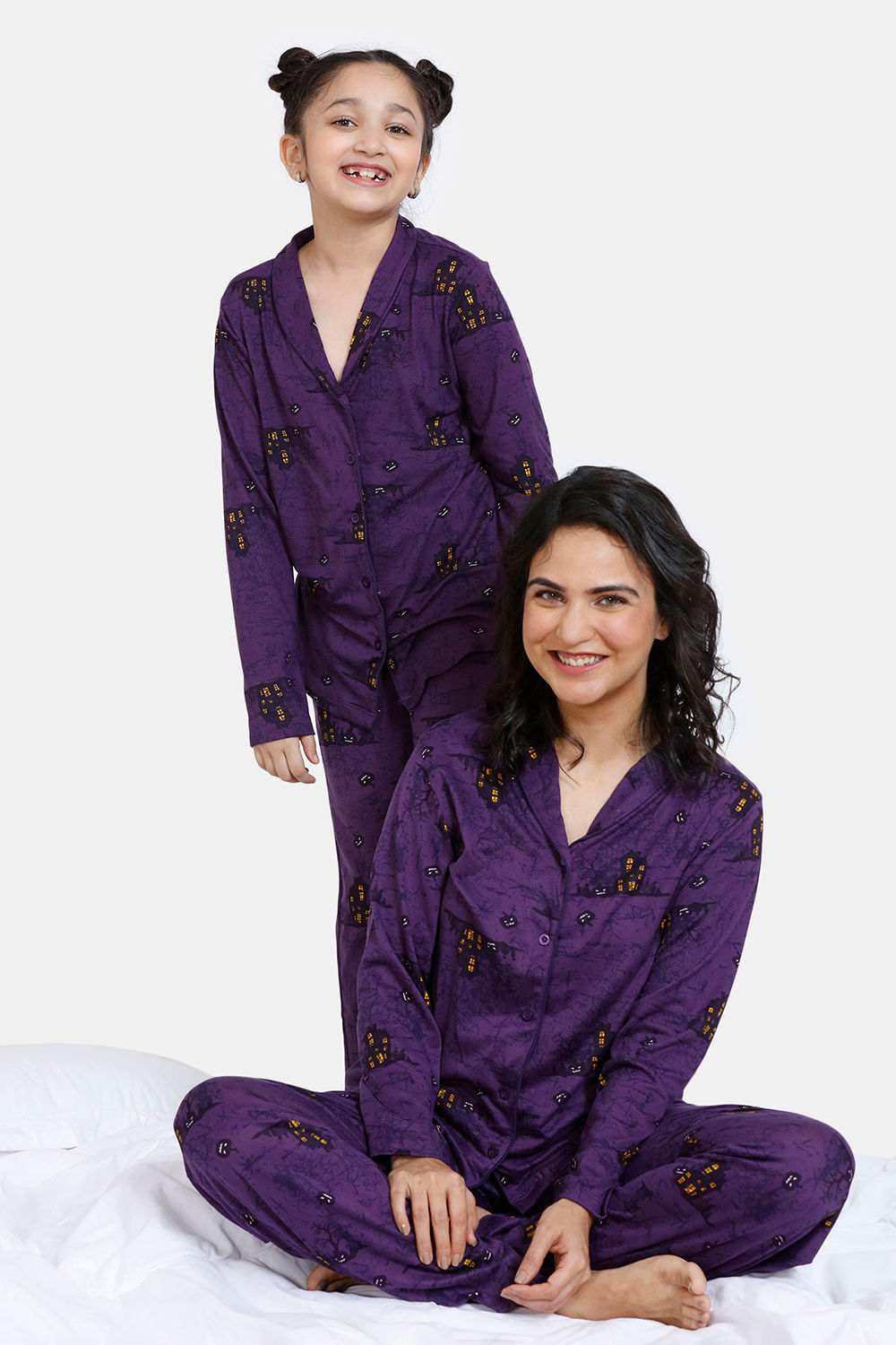 Mini me matching sale pjs