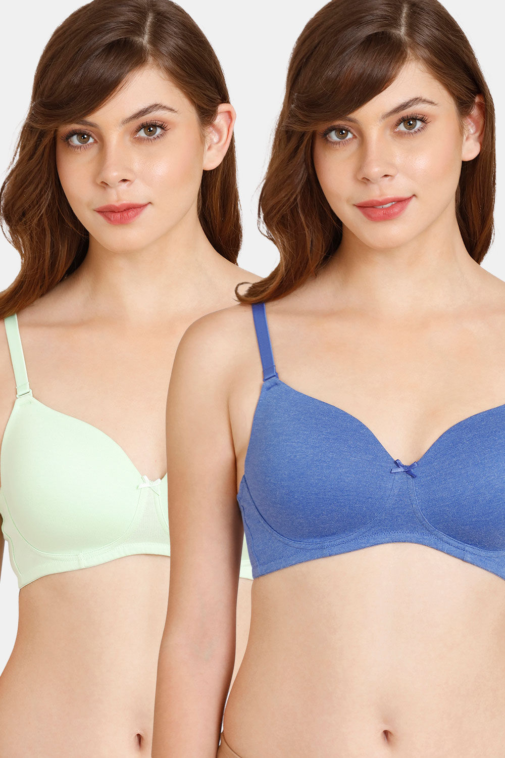 Padded Bra Non Wired 3/4th Coverage T-shirt Bra (Pack of 3