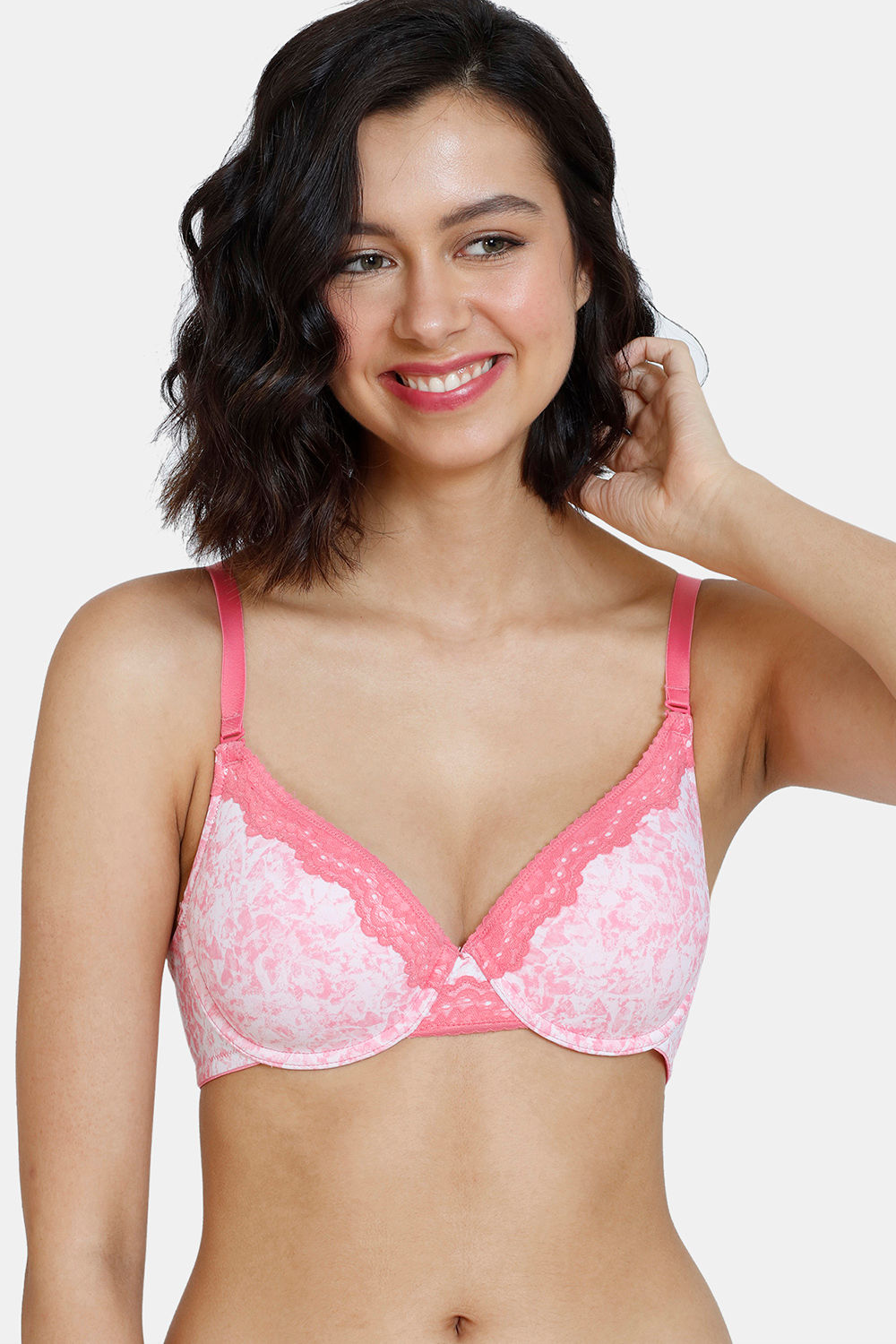 Buy Zivame Mio Amore Padded Wired Medium Coverage T-Shirt Bra With