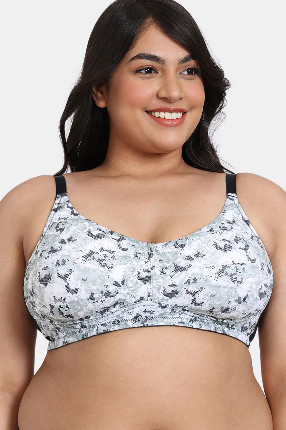 Buy Zivame True Curv Pure Bliss Lightly Lined Non-Wired Full Coverage  Minimiser Bra - Ski Patrol at Rs.538 online