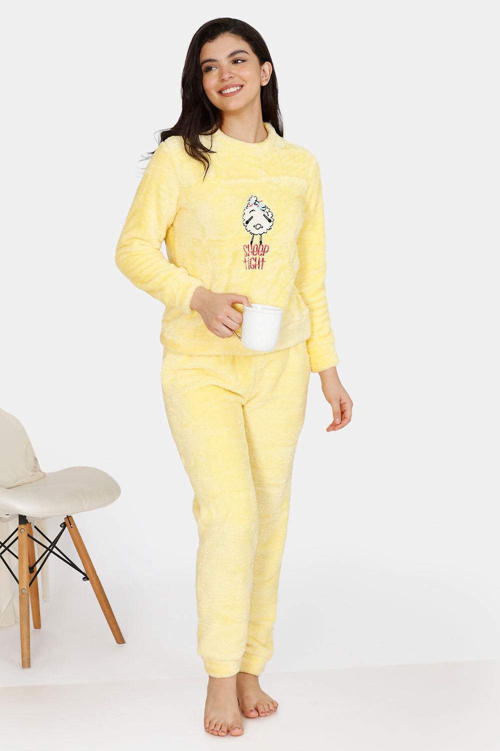 Fur pyjama set Clearance