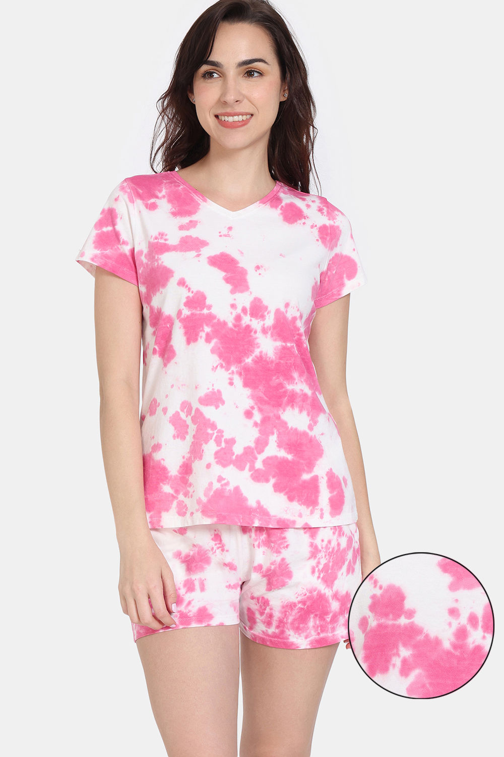 Buy Zivame Batik Bae Knit Full length Nightdress - Prism Pink at Rs.763  online | Nightwear online