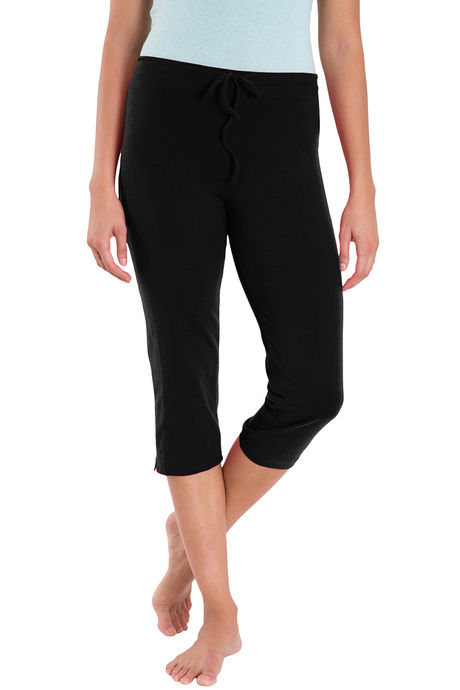 Jockey Stretch Capri Pants Black