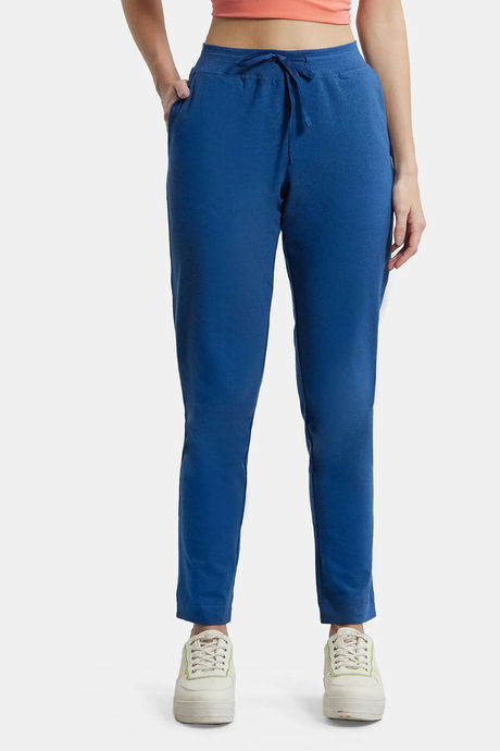 Buy Jockey Cotton Stretch Lounge Pants-Blue at Rs.949 online