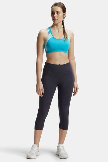 Buy Jockey Power Back Padded Active Wirefree Sports Bra - Mint at Rs.899  online