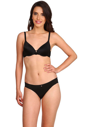 Buy Jockey Silky Smooth Microfiber Low-Rise Bikini Brief-Black at Rs.329  online