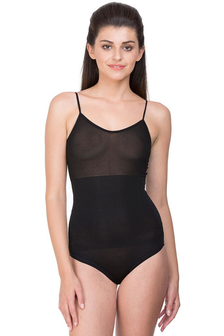 Buy Zivame Smoothening Control No Leg Bodysuit With Bust - Black at Rs.897  online