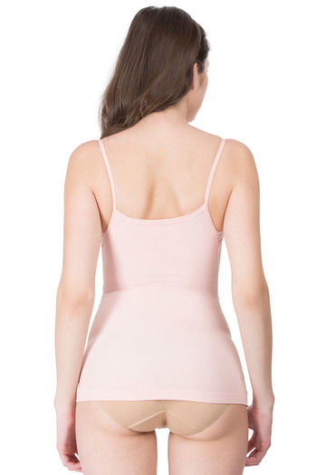 Zivame All Day Seamless Shaping Camisole - Crystal Rose