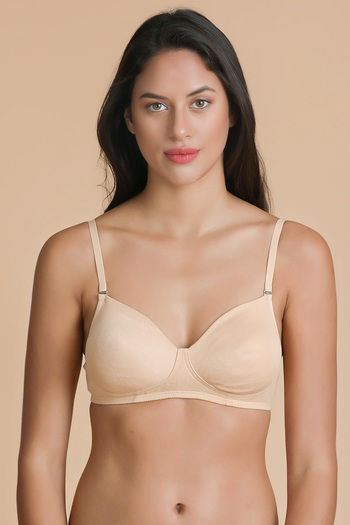 Buy Enamor Invisible Non Padded Non Wired Multiway Bra-Skin at Rs.399  online