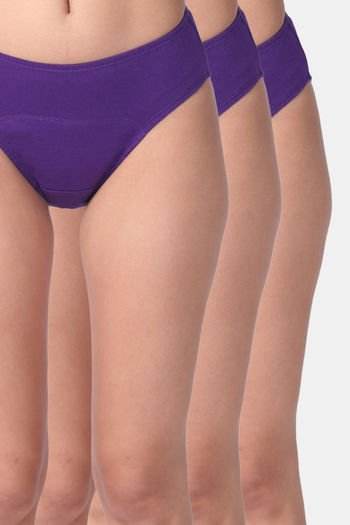 Lavos Women's Period Panty Hipster Leak Proof Underwear for Medium
