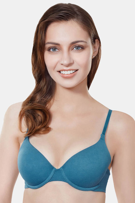 Buy Amante Padded Wired Full Coverage T-Shirt Bra - Salmon Rose at Rs.358  online