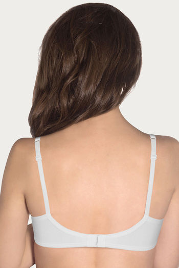 Buy Amante Padded Non Wired T shirt Bra- White at Rs.745 online