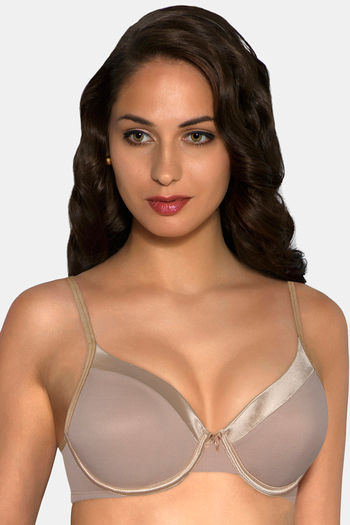 Amante Classic Backless Padded & Non Wired Bra - Nude