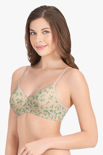 Buy Amante Padded Wired Medium Coverage Lace Bra - Neon Pink Ink at Rs.1245  online