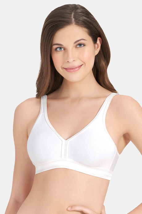 Amante Side Support Shaper Wirefree Cotton Everyday Bra Sandalwood,Size -38D