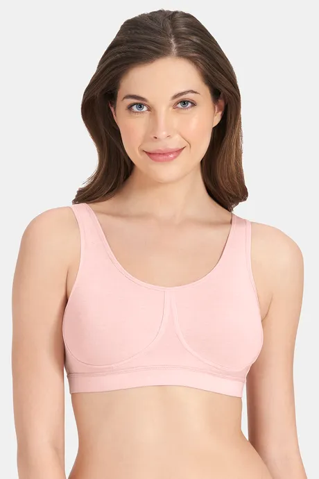 Buy Amante All Day At Home Padded Non-wired Bra - Crystal Rose at