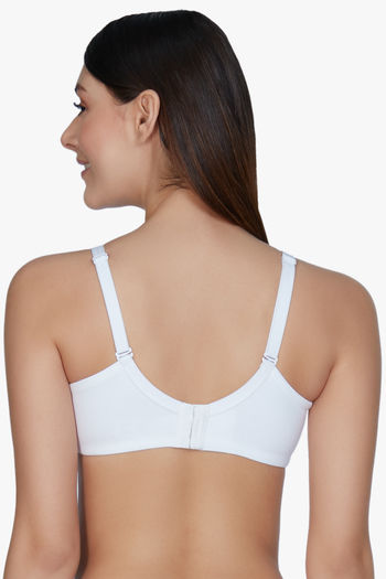 Amante Double Layered Non Wired Full Coverage T-Shirt Bra - White