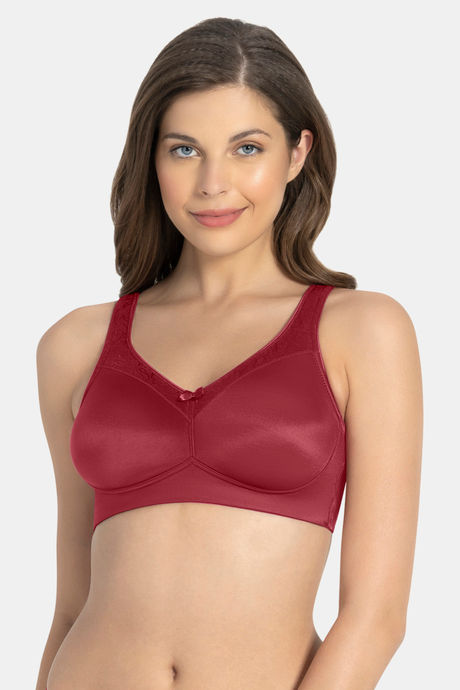 Buy Amante Double Layered Non Wired Full Coverage Support Bra - Mesa Rose  at Rs.845 online