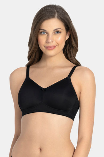 Buy Amante Lightly Lined Non Wired Full Coverage Minimiser Bra - Black