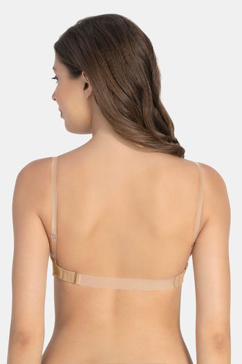 Buy Amante Classic Backless Padded Non Wired Full Coverage Bra - Sandalwood  at Rs.795 online