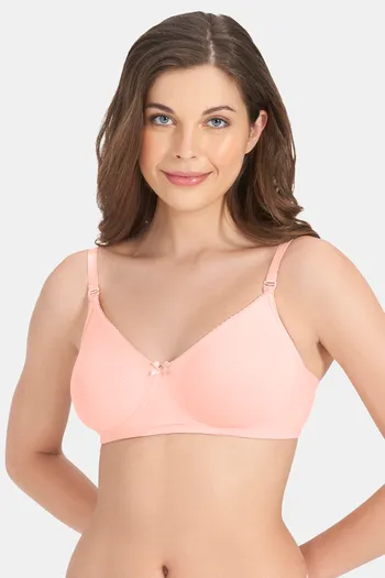 Buy Amante All Day Comfort Double Layered Non Wired Full Coverage Super  Support Bra - Impatiens Pink at Rs.495 online