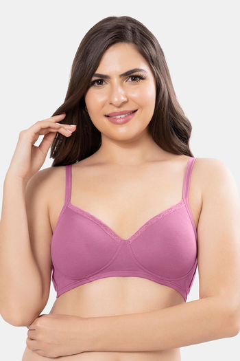 Buy Amante Padded Non Wired Full Coverage T-Shirt Bra - Malaga
