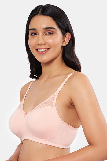 Buy Amante- Lace Concealer Non-padded Non-wired Bra in Granita