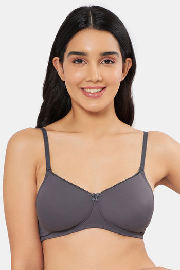 Buy Amante Padded Wired T-Shirt Bra With Detachable Straps - Red Online