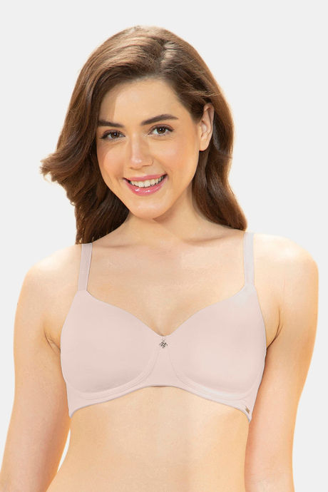 Amante Effortless Bliss Padded Non-Wired Bra - Shell