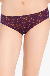 Buy Amante Smooth Charm Low Rise Bikini Panty - Linear Floral Print