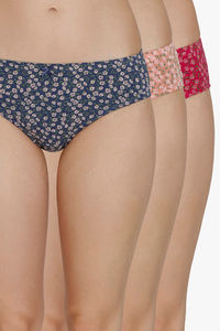 Buy Zivame Plush Mystique Low Rise Full Coverage Bikini Panty - Gibraltar  Sea at Rs.446 online