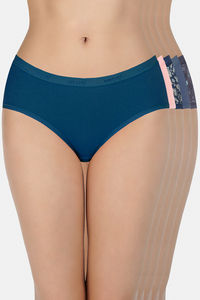 Marks & Spencer High Rise Three-Fourth Coverage Hipster Panty - Cherry Red